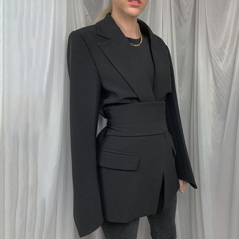 Jackie Coat Suit Top Waist Slimming