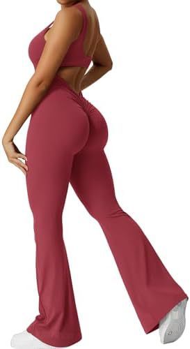 Kelsy Sleeveless Flare Jumpsuits