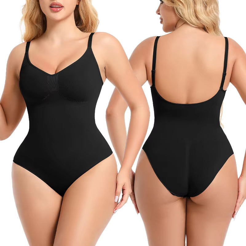 Victoria Snatched Butt Lifting Waist Trainer Seamless Shapewear Bodysuit