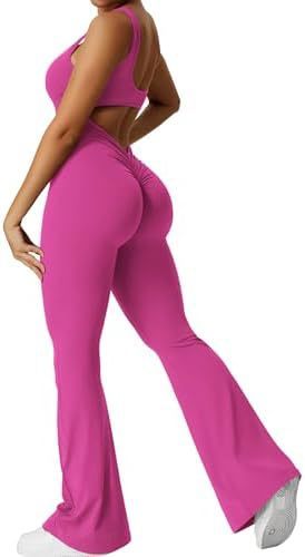Kelsy Sleeveless Flare Jumpsuits