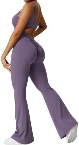 Kelsy Sleeveless Flare Jumpsuits